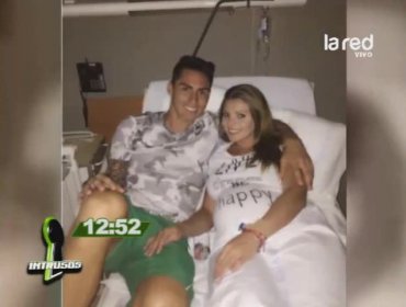 Video: Nace la primera hija de Faloon Larraguibel y Jean Paul Pineda.