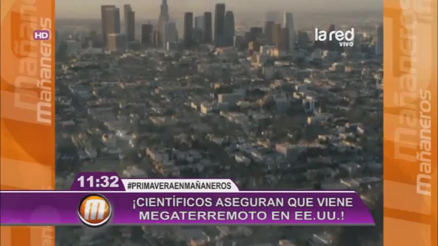 Video: Megaterremoto en E.E.U.U. podría repercutir en Chile