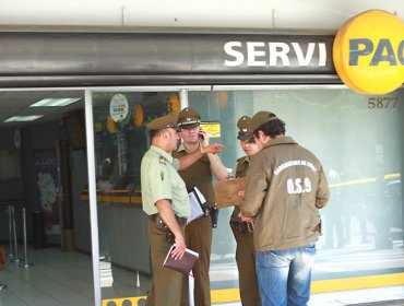 Ladrones roban caja fuerte vacía desde Servipag de Puerto Montt