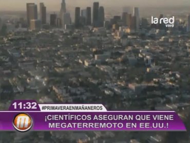 Video: Megaterremoto en E.E.U.U. podría repercutir en Chile