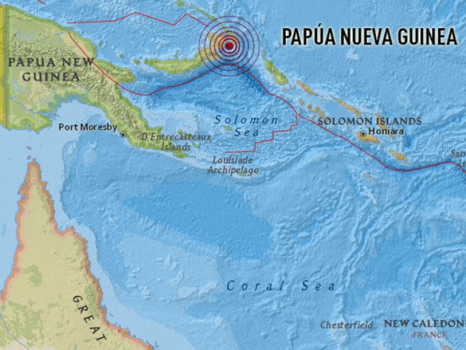 Dos Terremotos Sacuden La Papúa Indonesia Y Las Islas Salomón En El