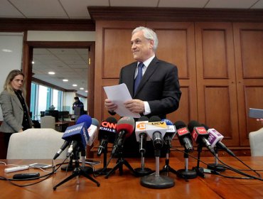 Sebastián Piñera: “No estoy contento con este fallo”