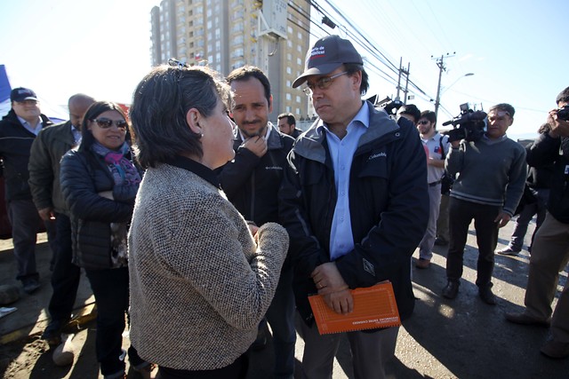 Ministra Saball recorre zona de Punitaqui para realizar catastro de viviendas