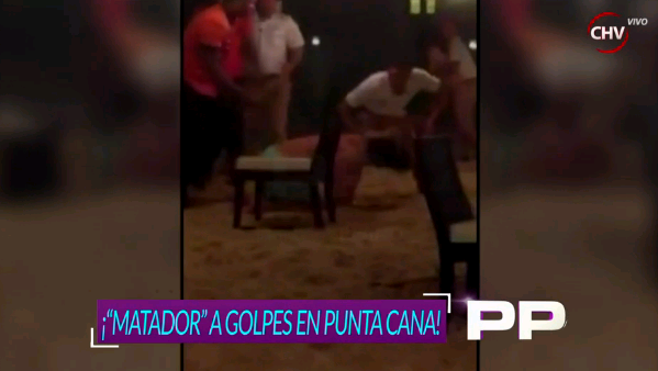 Revelan video de violenta pelea de Marcelo Salas y Gianella Marengo en Punta Cana