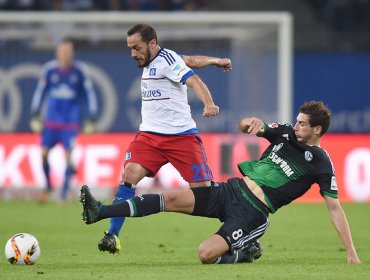 Alemania: Marcelo Díaz y Hamburgo perdieron ante Schalke 04