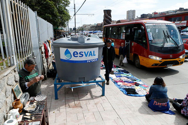 Suministro de agua fue repuesto en Valparaíso