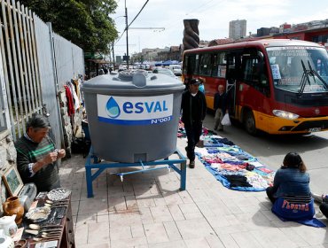 Suministro de agua fue repuesto en Valparaíso