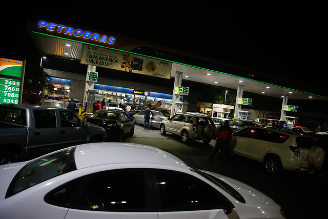 Frustran atraco a estación de servicio Petrobras en la ciudad de Valparaíso