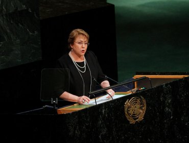 Presidenta Bachelet tuvo breve encuentro con Evo Morales en la ONU