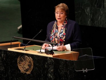 En ONU Presidenta Bachelet hace un llamado a respetar acuerdos internacionales