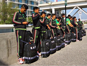 México, primera selección que arriba a Chile al Mundial Sub'17 de Fútbol