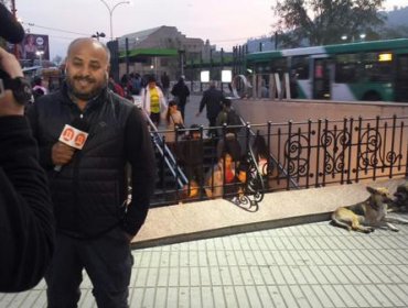 Periodista de Canal 13 vive incómodo pero divertido momento en plena transmisión