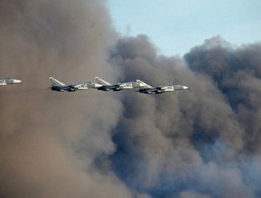 Rusia comienza su intervención aérea en Siria contra el Estado Islámico