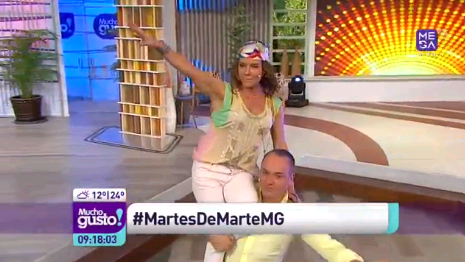Luis Jara en picada contra Tonka Tomicic y Karen Doggenweiler