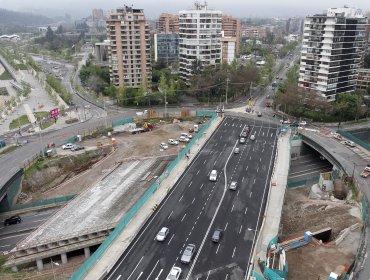 Ministro Alberto Undurraga habilita tránsito del puente Pérez Zujovic