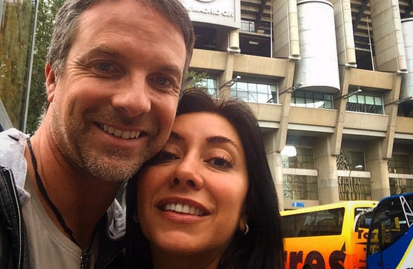 Las románticas vacaciones de Carmen Gloria Arroyo y Bernardo Borgeat