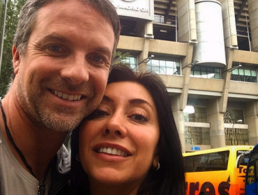 Las románticas vacaciones de Carmen Gloria Arroyo y Bernardo Borgeat