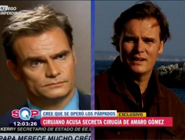 ¿Qué se hizo en la cara Amaro Gómez-Pablos?