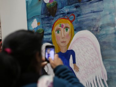 Obras de niños de la Teletón se exhiben en Sala de Arte CCU