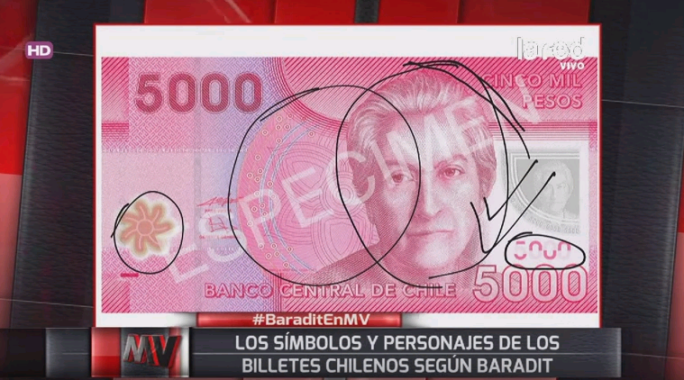 Conoce los mensajes ocultos de los billetes chilenos