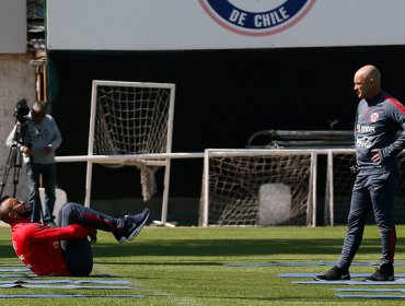 La Roja realiza suave práctica y Sampaoli da día libre a los jugadores