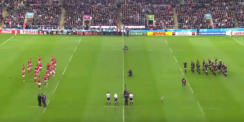 Video: Revisa el espectacular duelo de hakas en el Mundial de Rugby