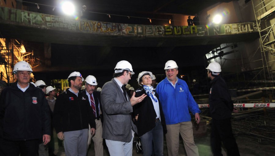 Autoridades visitan obras de nuevo Centro de Extensión del Instituto Nacional