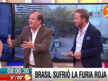 El debut del ex ministro Francisco Vidal como opinólogo en el matinal “Bienvenidos”