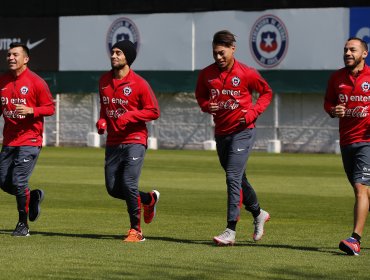 La Roja retomó con tranquilidad los trabajos de cara el duelo con Perú