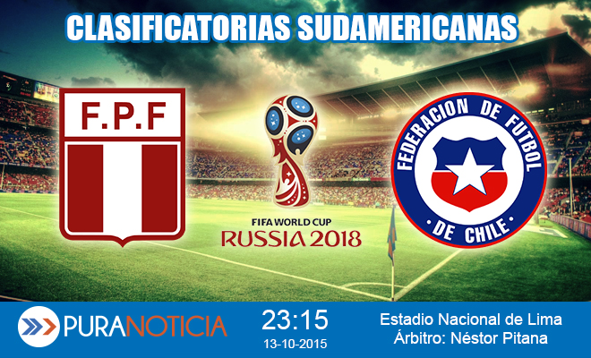Hora del partido Perú vs Chile