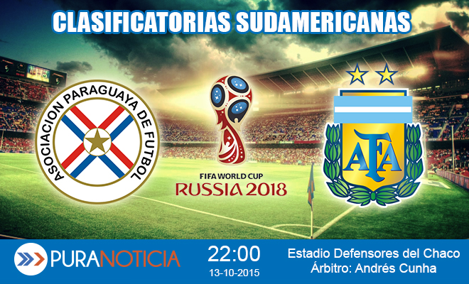 Hora del partido Paraguay vs Argentina