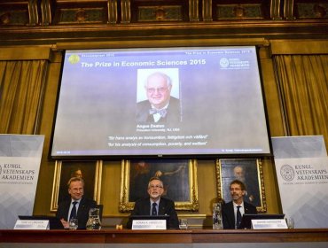 El profesor escocés Angus Deaton, galardonado con el Nobel de Economía 2015