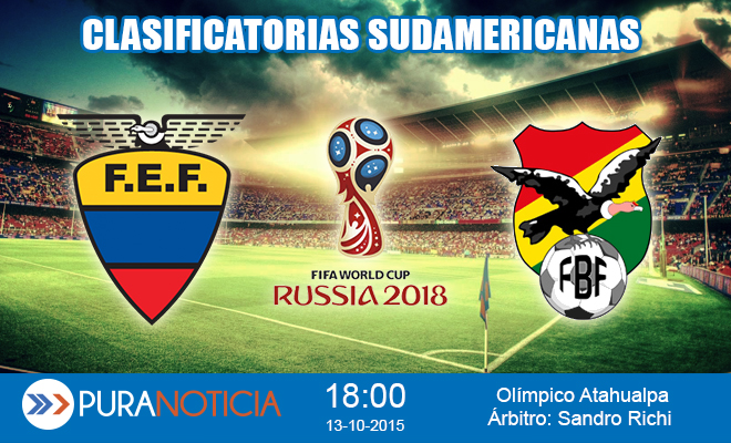 Hora del partido Ecuador vs Bolivia