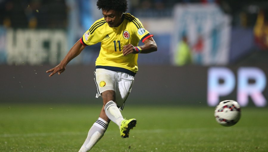 Colombia: Juan Guillermo Cuadrado será baja ante Chile tras su expulsión