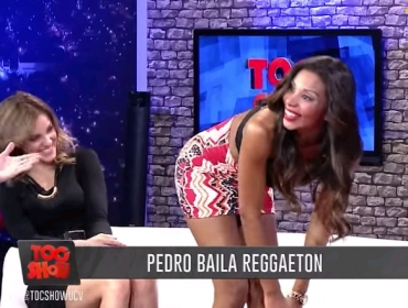 Musa de Toc Show se luce enseñando a bailar reggaetón