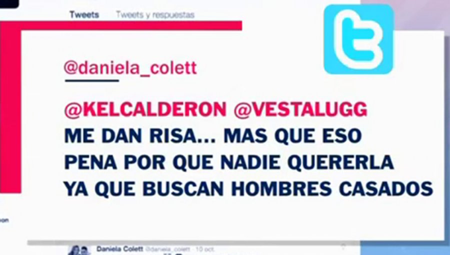 Polola de Eduardo Vargas en picada contra Vesta Lugg y Kel Calderón