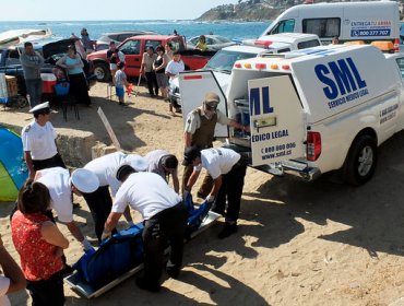 Una joven murió tras caer 10 metros en roqueríos de playa en Cobquecura