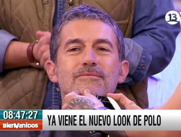 Polo Ramírez pagó apuesta y se despidió de su barba