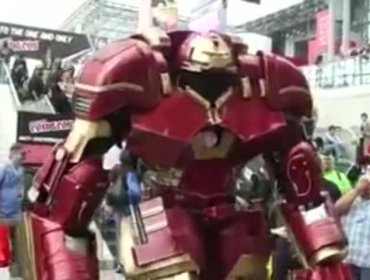 Video: Iron Man Hulkbuster revoluciono la Comic Con de Nueva York