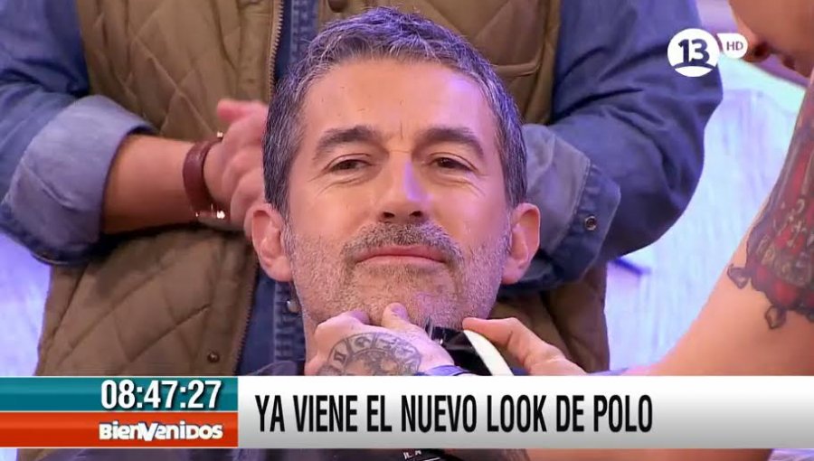 Polo Ramírez pagó apuesta y se despidió de su barba
