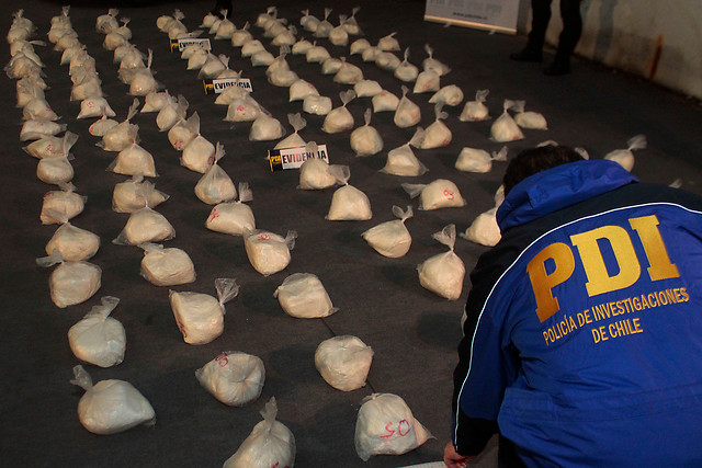 PDI realizó decomiso de 144 kilos de drogas oculta en estanques de bencina