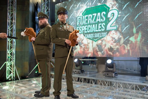Famosas se lucen en estreno de Fuerzas Especiales 2