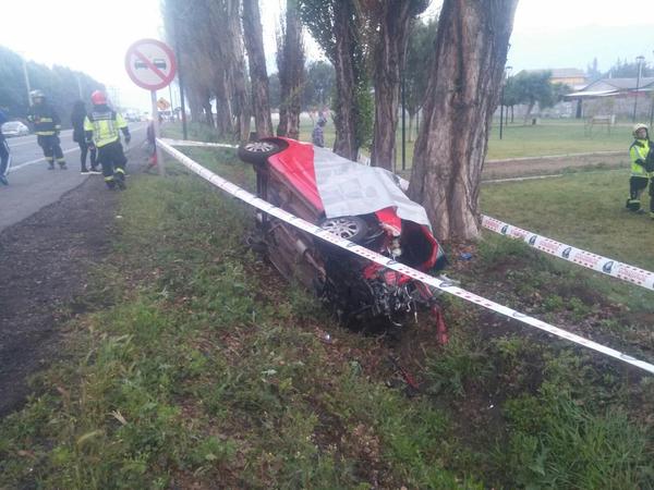 Choque en Panquehue dejó un muerto y trece heridos