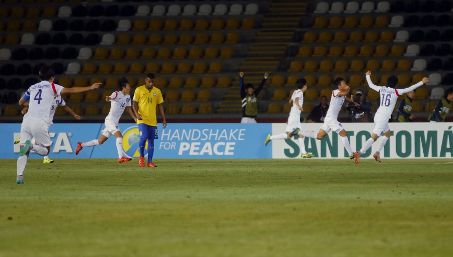 Mundial Sub 17: Corea del Sur sorprendió a Brasil y lidera Grupo B