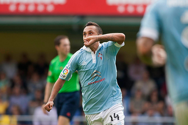 Orellana marcó golazo en victoria de Celta de Vigo líder e invicto en España