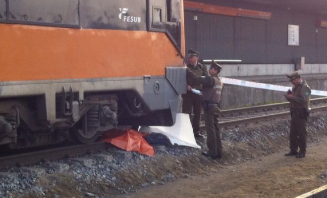 Joven muere embestido por ferrocarril urbano en San Pedro de La Paz