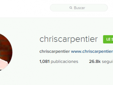 La divertida respuesta de Chris Carpentier a los memes creados por su bronceado
