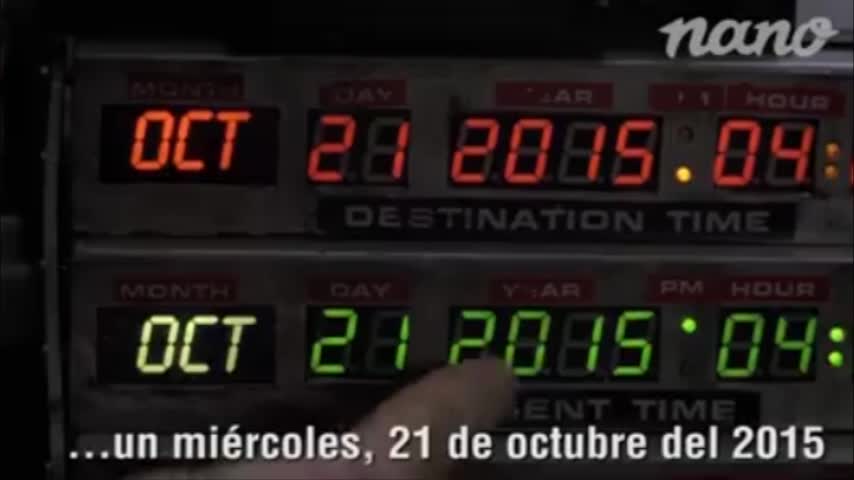 Video: Marty y el Doc llegan al chile del 2015