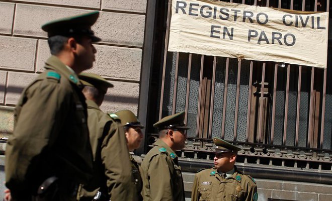 Registro Civil realizará ceremonias del AUC entre el jueves y domingo