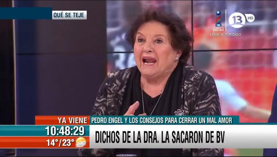 Doctora Cordero de vuelta a Canal 13: La psiquiatra estuvo en el matinal Bienvenidos